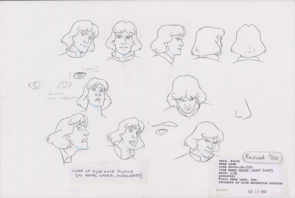 Derek Production Model Art