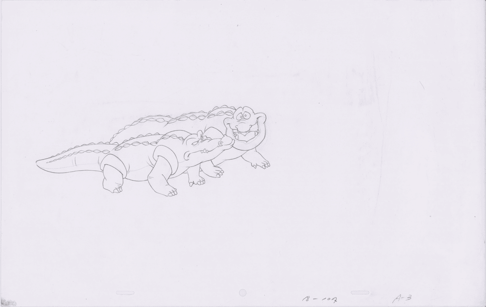 Art Cel Gators (Swan 2, Sequence 18-107)