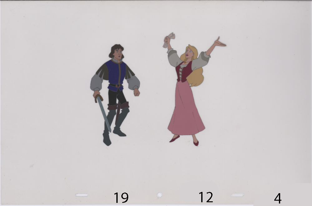 Art Cel Zelda & Derek (Swan 3, Sequence 4009 19-12)