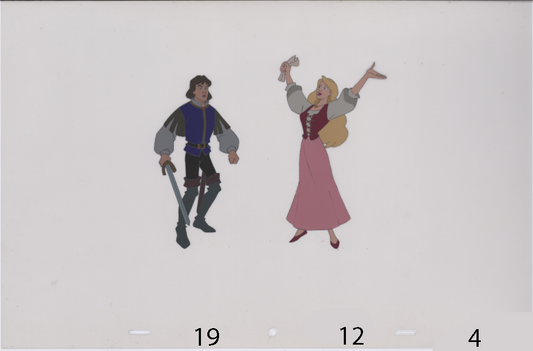 Art Cel Zelda & Derek (Swan 3, Sequence 4009 19-12)