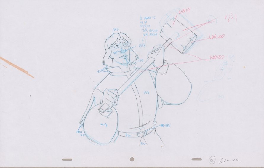 Art Cel Derek (Swan 3, Sequence 4009 1.1-10)