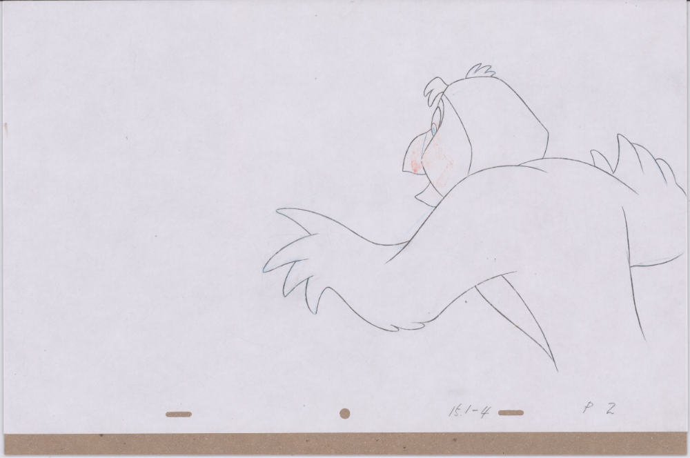 Art Cel Puffin and Whizzer (Swan 3, Sequence 15.1-4)