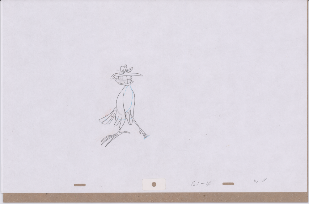 Art Cel Puffin and Whizzer (Swan 3, Sequence 15.1-4)