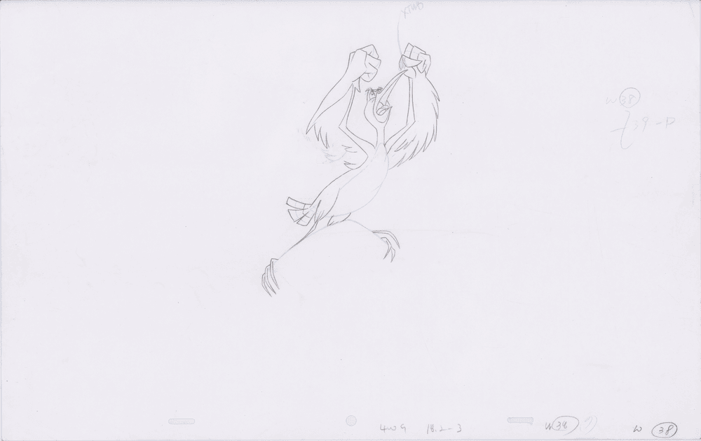 Art Cel Whizzer (Swan 3, Sequence 18.2-3)