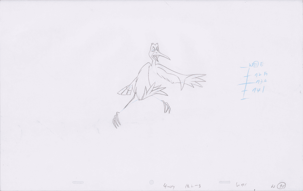 Art Cel Whizzer (Swan 3, Sequence 18.2-3)