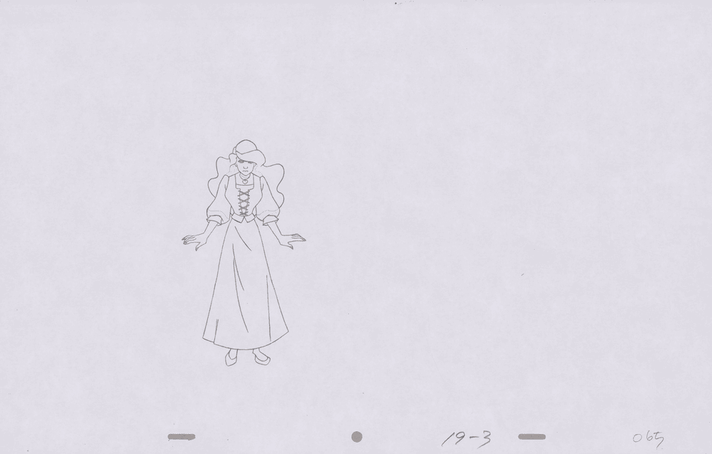 Art Cel Zelda (Swan 3, Sequence 4009 19-3)