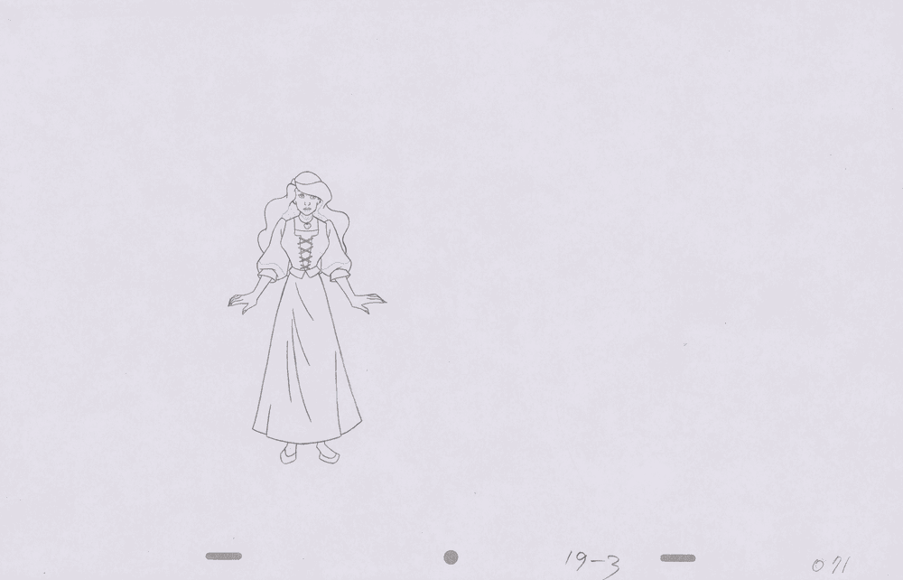 Art Cel Zelda (Swan 3, Sequence 4009 19-3)