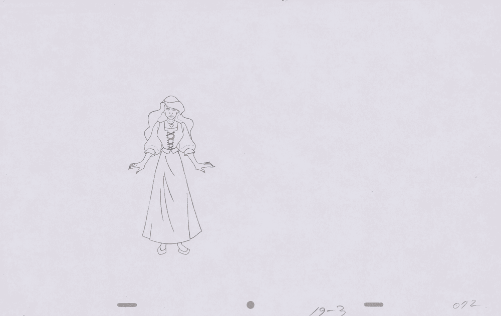 Art Cel Zelda (Swan 3, Sequence 4009 19-3)