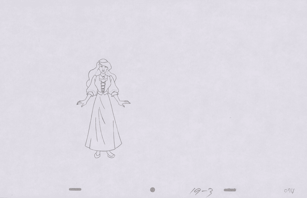 Art Cel Zelda (Swan 3, Sequence 4009 19-3)