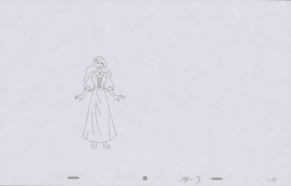 Art Cel Zelda (Swan 3, Sequence 4009 19-3)