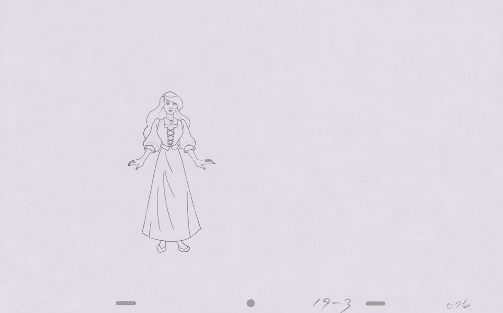 Art Cel Zelda (Swan 3, Sequence 4009 19-3)