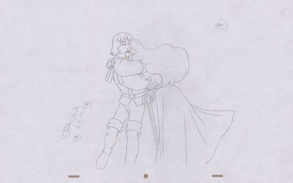 Art Cel Derek & Odette (Swan 3, Sequence 4009 21-12)