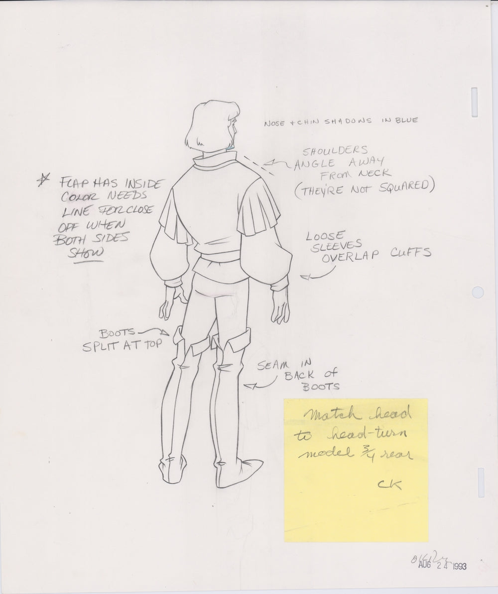 Derek Production Model Art