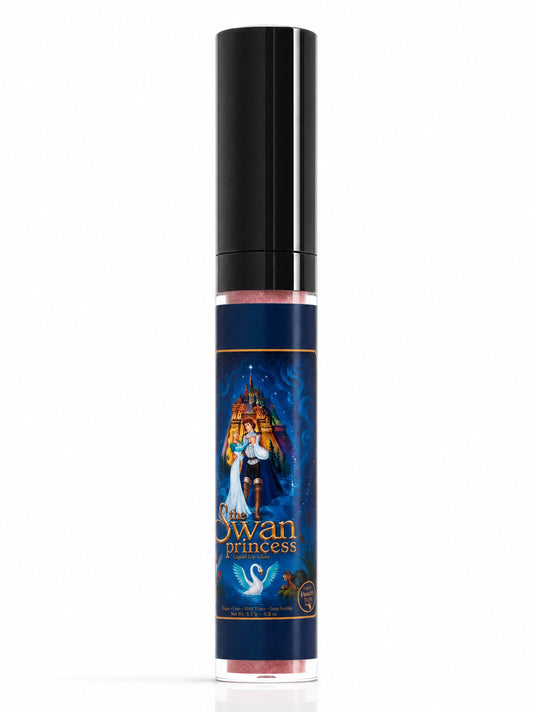 Swan Princess Strawberry CBD lipgloss