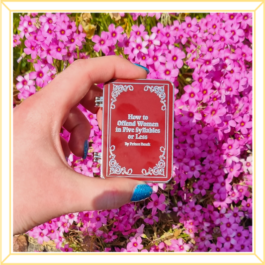 Derek's Book Limited Edition Pin