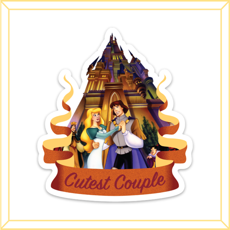 Cutest Couple Vinyl Sticker