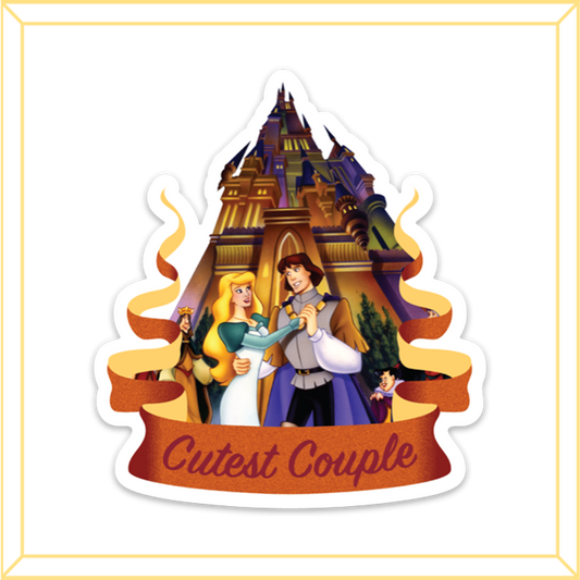 Cutest Couple Vinyl Sticker