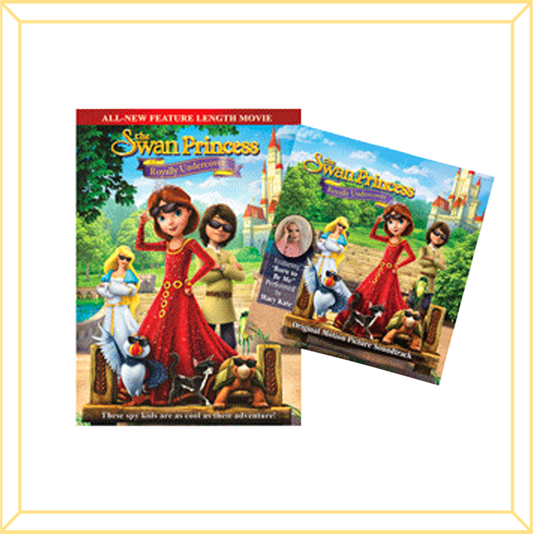 Royally Undercover DVD and Soundtrack - The Swan Princess