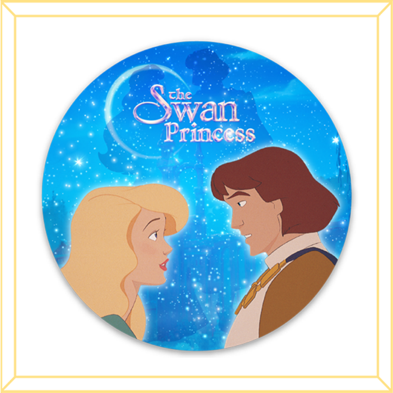 Derek and Odette in Stars Vinyl Sticker