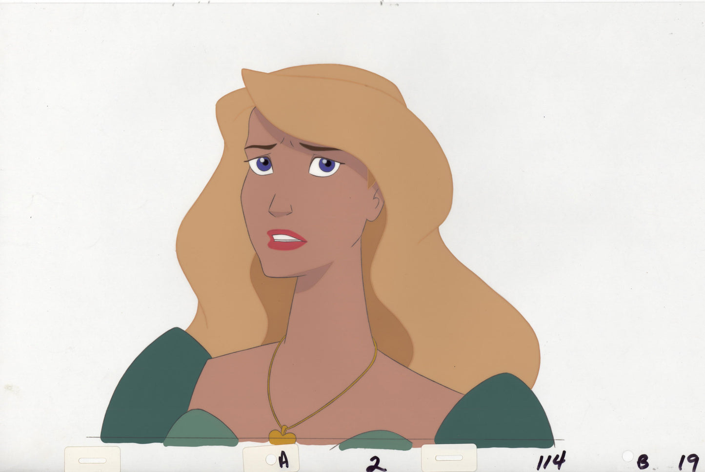 Swan Princess Celluloid Original Hand-Painted Animated Art Cel