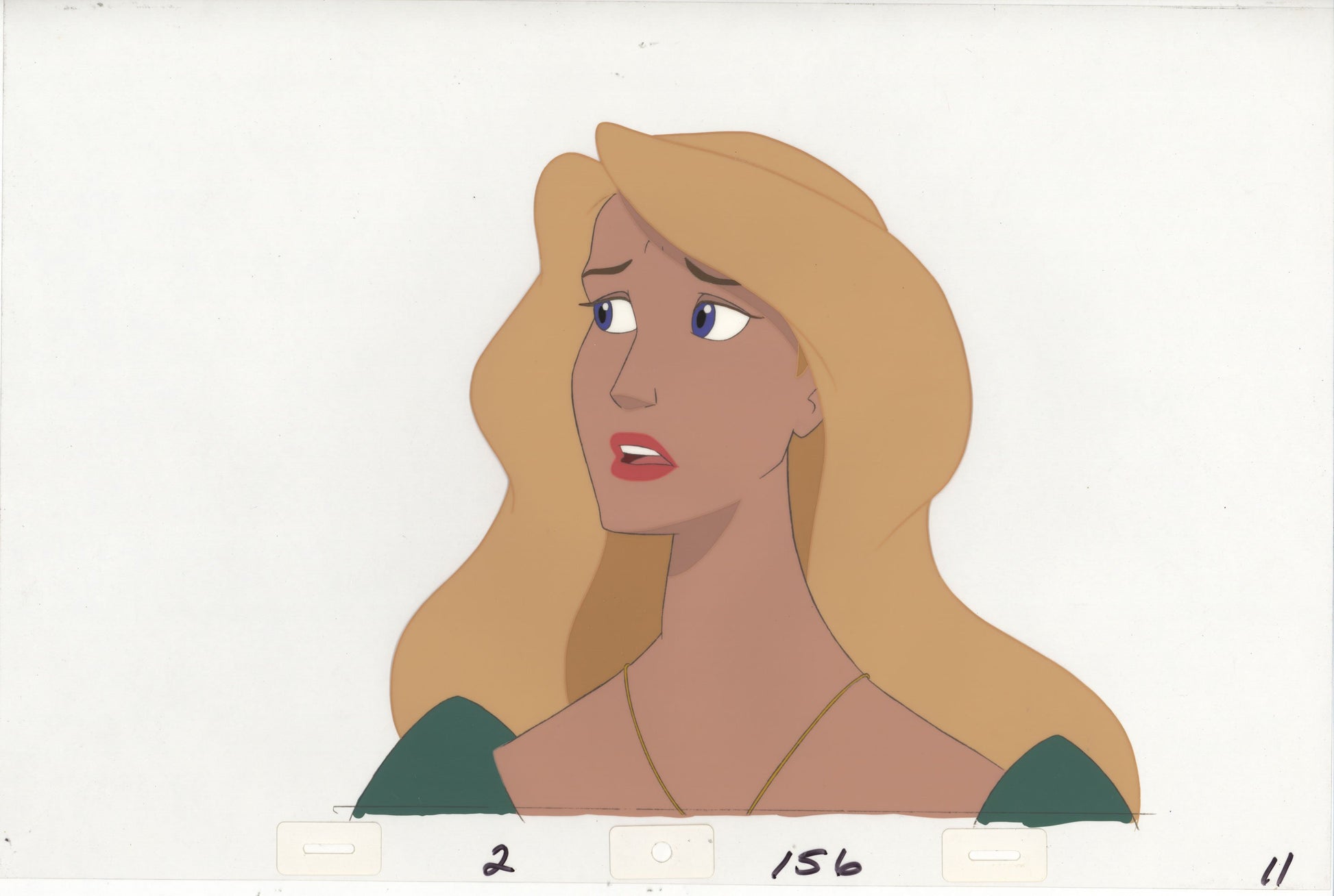 Swan Princess Celluloid Original Hand-Painted Animated Art Cel