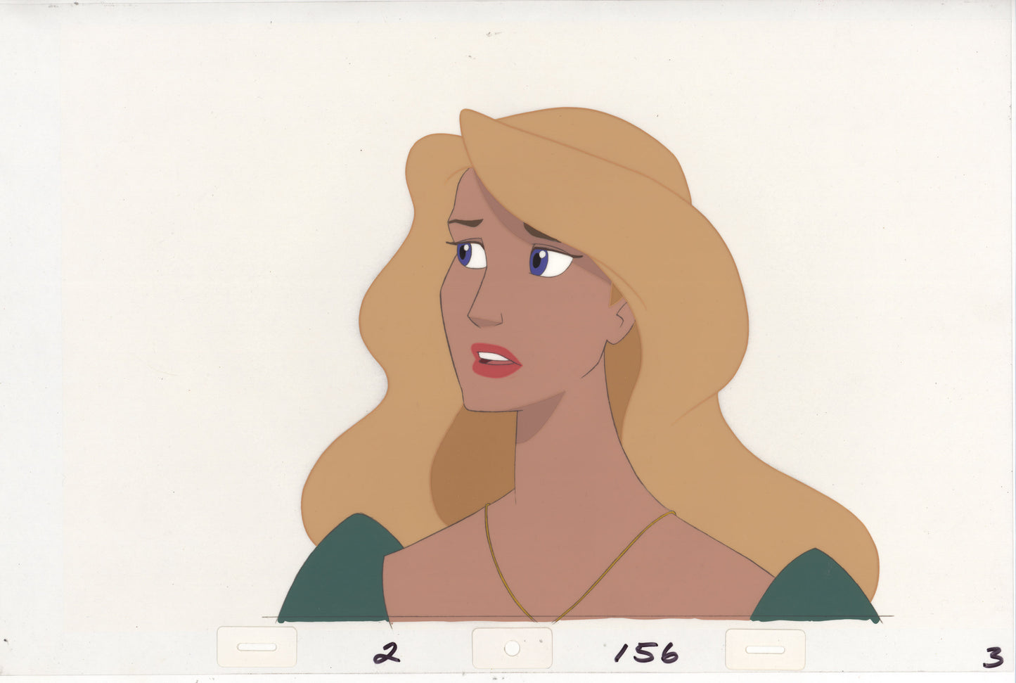 Swan Princess Celluloid Original Hand-Painted Animated Art Cel