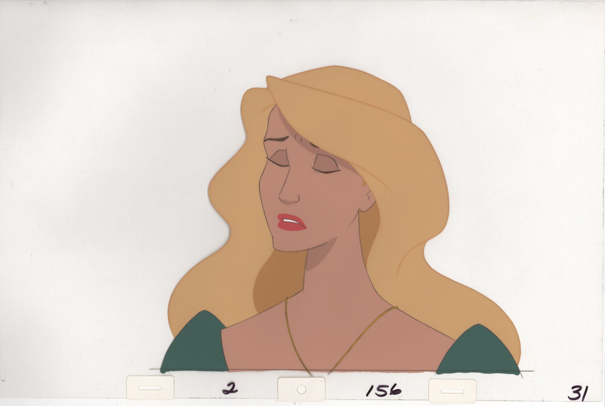 Swan Princess Celluloid Original Hand-Painted Animated Art Cel