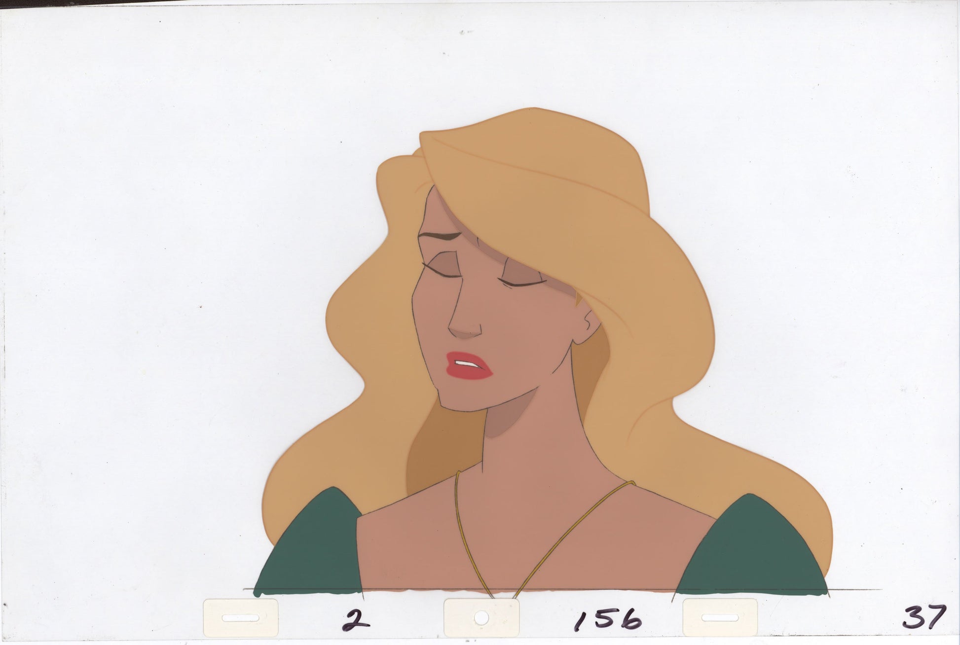 Swan Princess Celluloid Original Hand-Painted Animated Art Cel