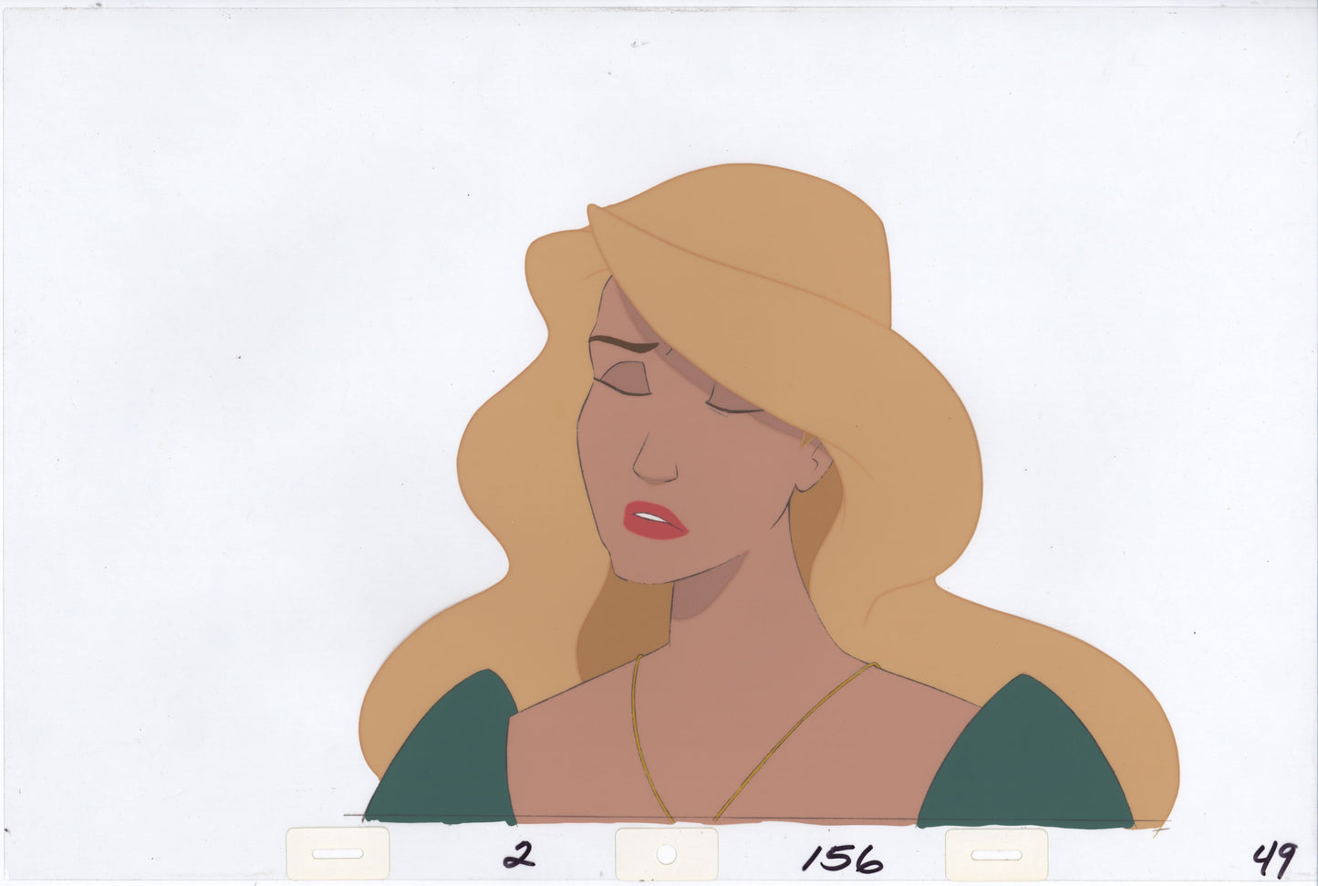 Swan Princess Celluloid Original Hand-Painted Animated Art Cel