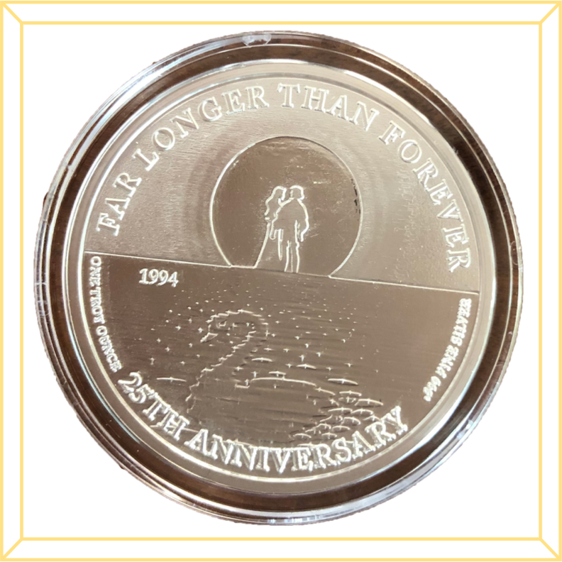 Swan Princess Commemorative Silver Coins - Moon Silhouette