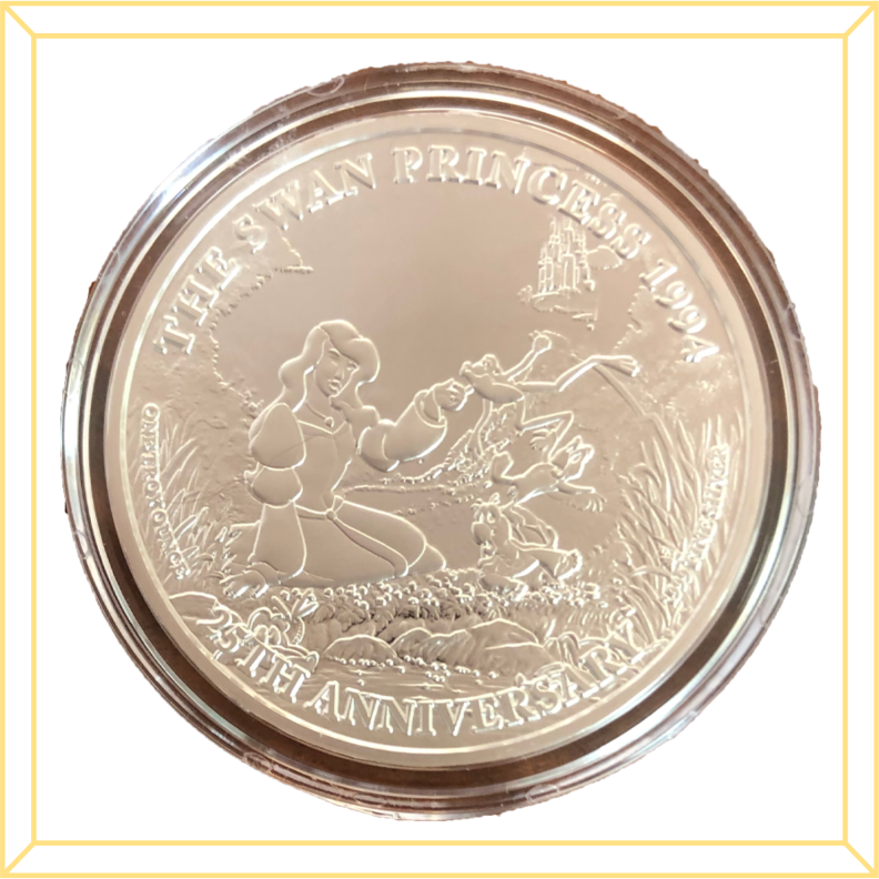 Swan Princess Commemorative Silver Coins - Heart Couple