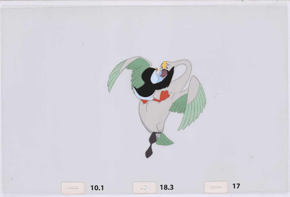 Art Cel Swan and Puffin (Sequence 10.1-18.3)