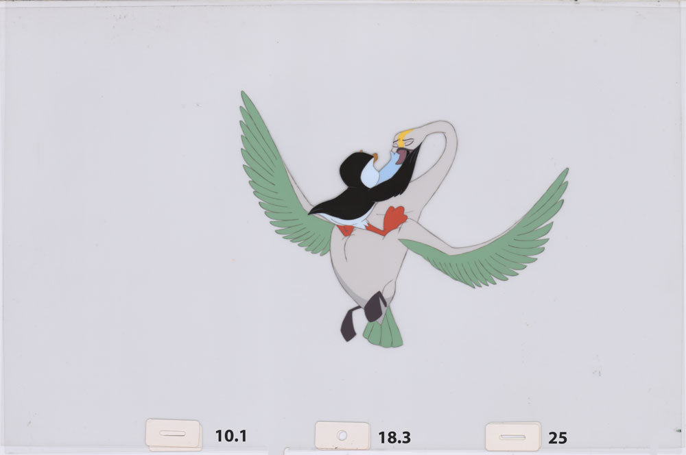 Art Cel Swan and Puffin (Sequence 10.1-18.3)