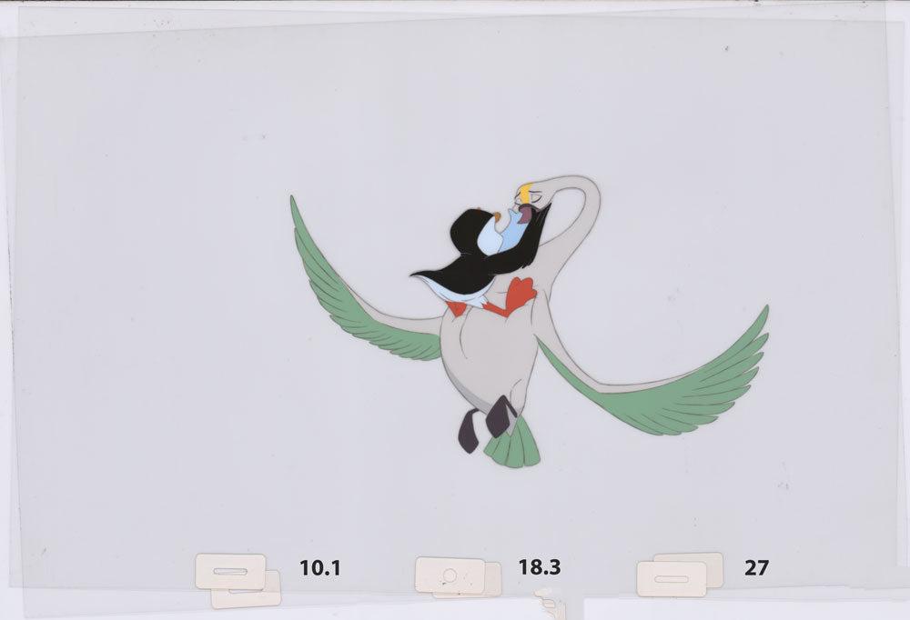 Art Cel Swan and Puffin (Sequence 10.1-18.3)