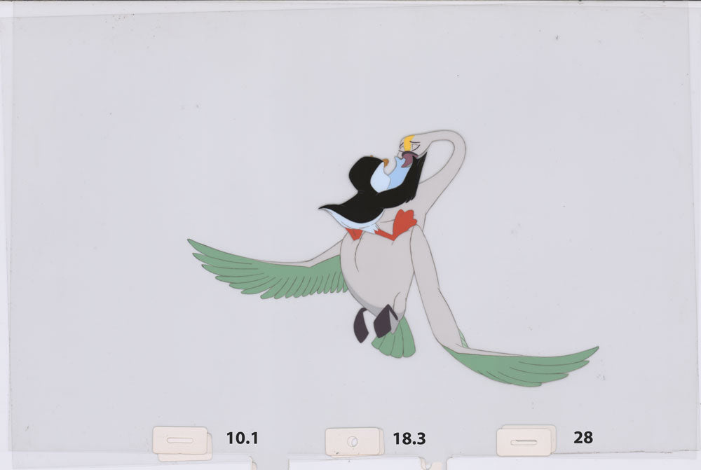 Art Cel Swan and Puffin (Sequence 10.1-18.3)