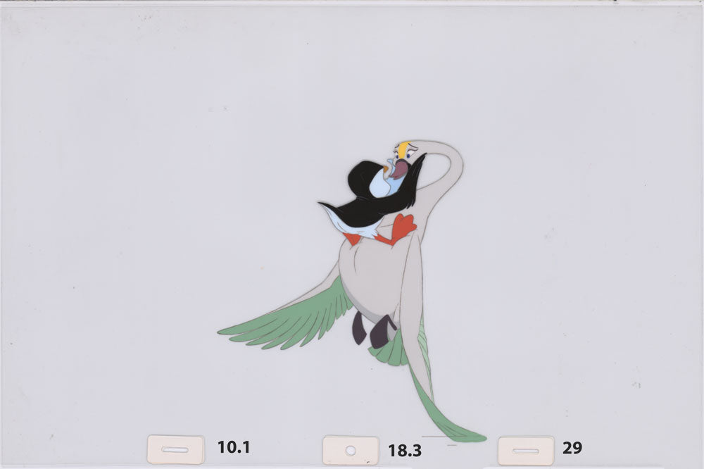 Art Cel Swan and Puffin (Sequence 10.1-18.3)