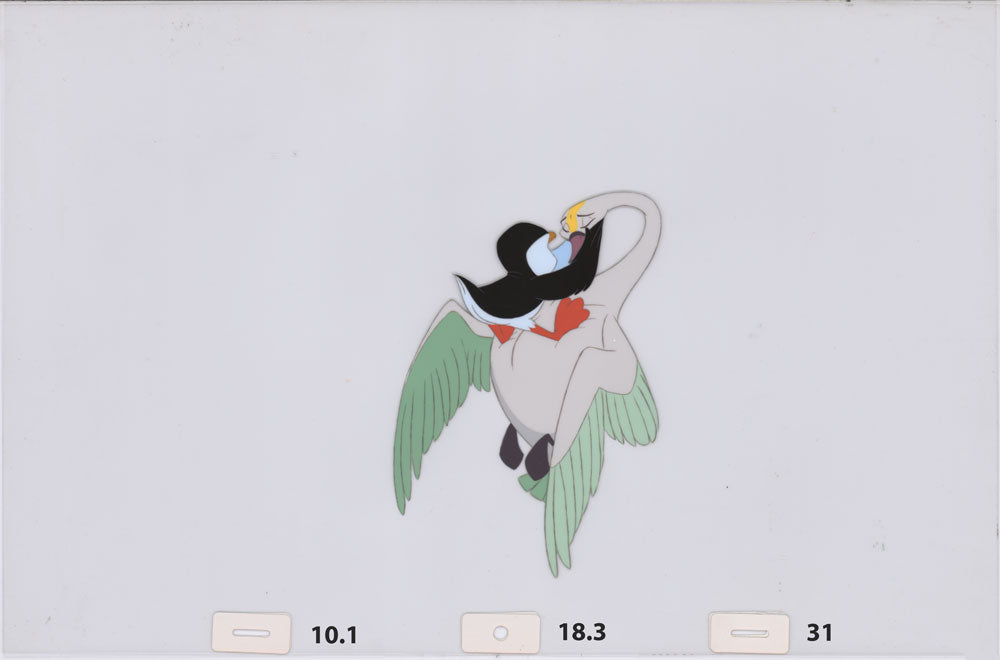 Art Cel Swan and Puffin (Sequence 10.1-18.3)