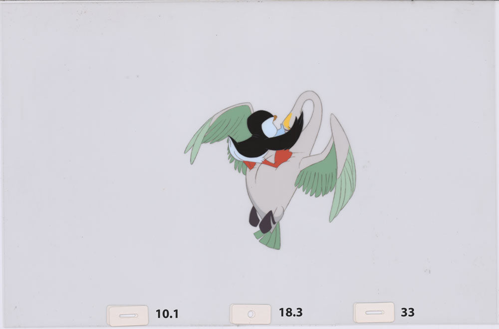 Art Cel Swan and Puffin (Sequence 10.1-18.3)