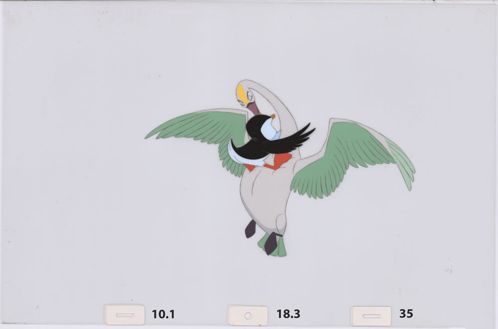 Art Cel Swan and Puffin (Sequence 10.1-18.3)