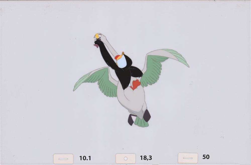 Art Cel Swan and Puffin (Sequence 10.1-18.3)