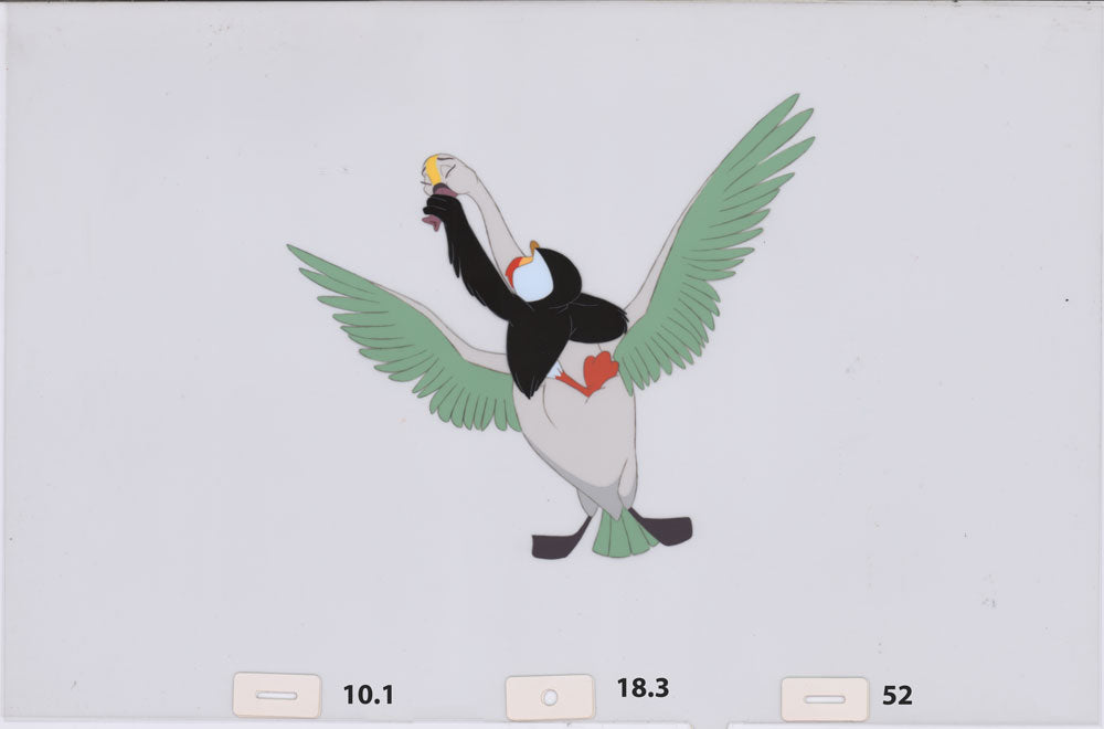 Art Cel Swan and Puffin (Sequence 10.1-18.3)