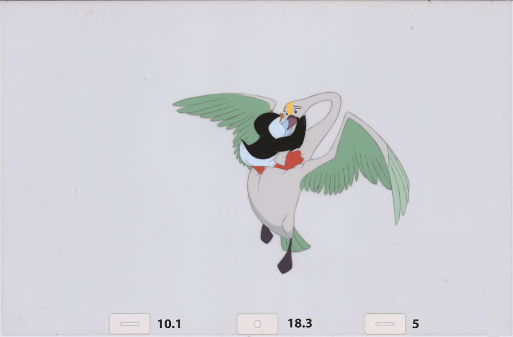 Art Cel Swan and Puffin (Sequence 10.1-18.3)