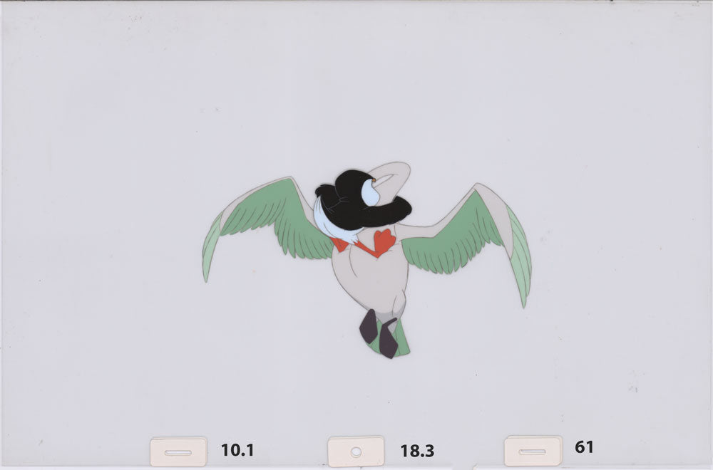 Art Cel Swan and Puffin (Sequence 10.1-18.3)