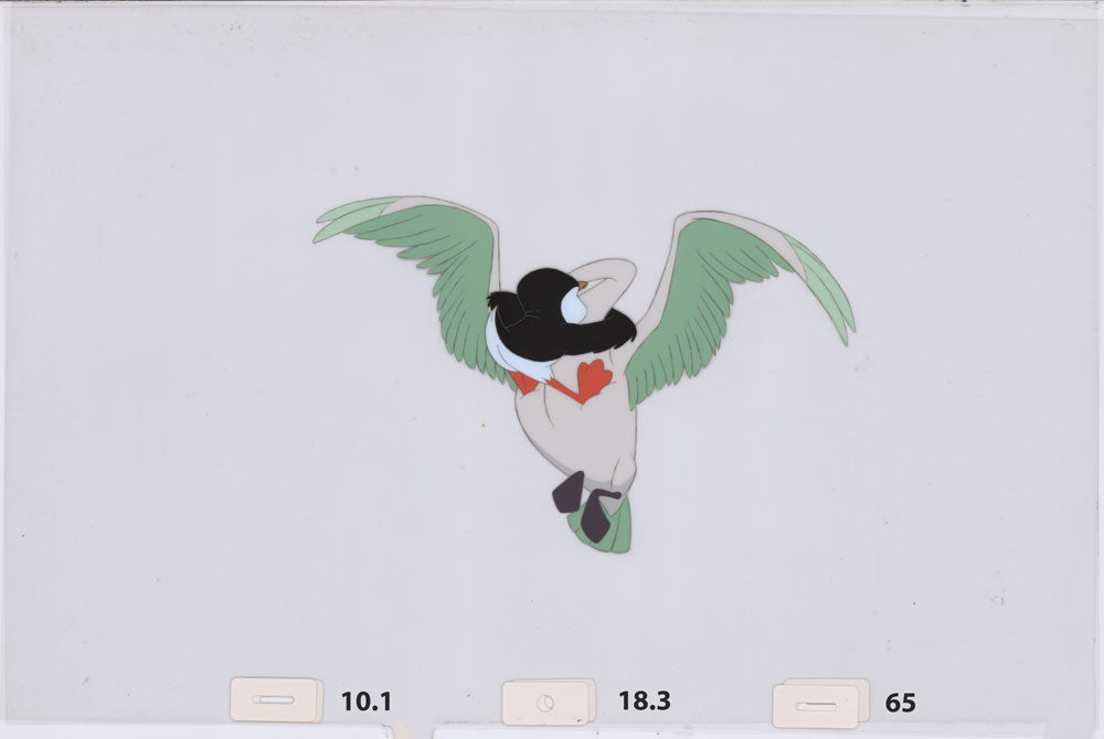 Art Cel Swan and Puffin (Sequence 10.1-18.3)