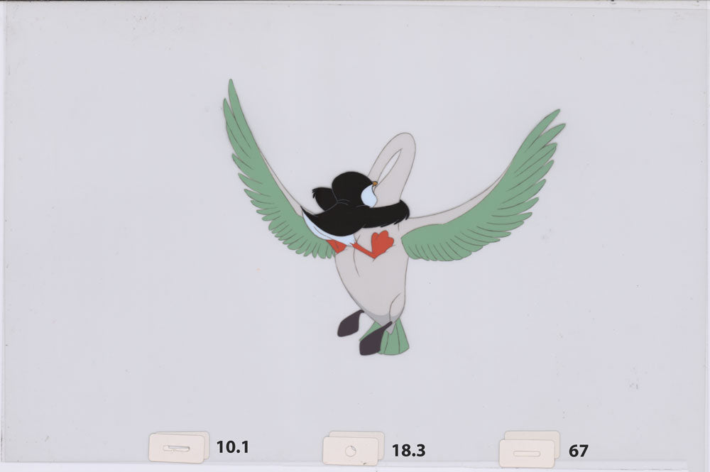 Art Cel Swan and Puffin (Sequence 10.1-18.3)