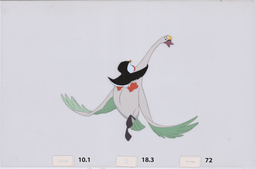 Art Cel Swan and Puffin (Sequence 10.1-18.3)