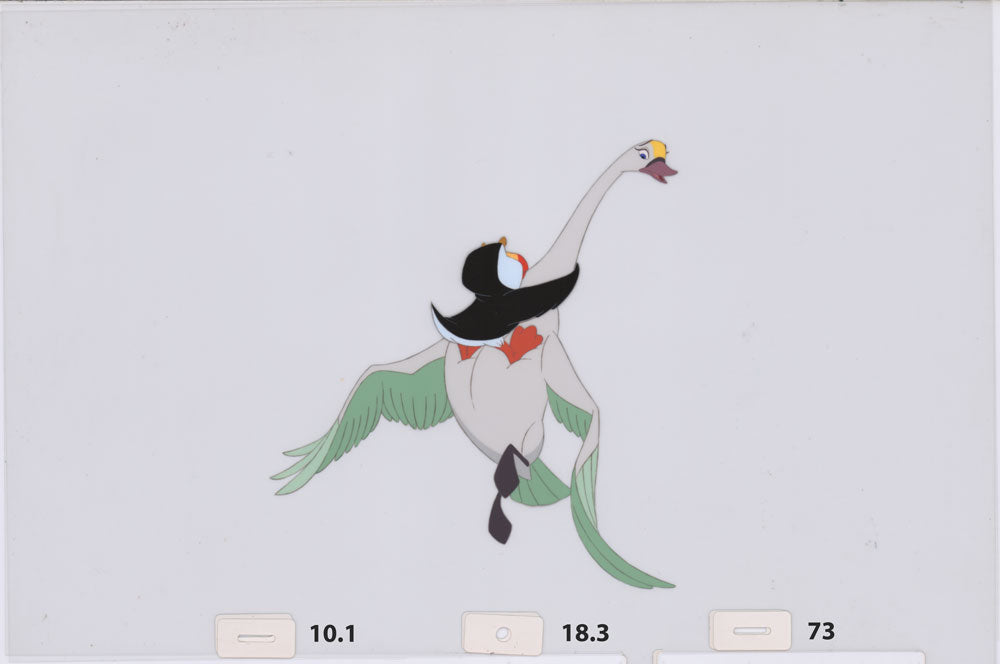 Art Cel Swan and Puffin (Sequence 10.1-18.3)