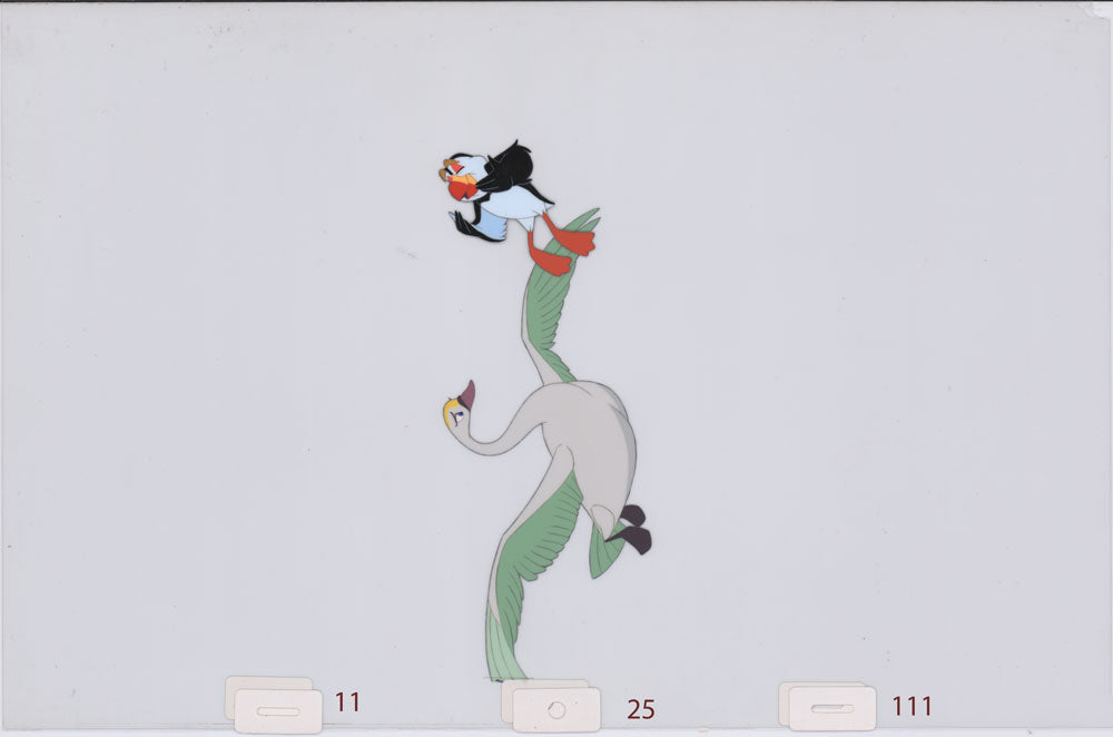 Art Cel Swan and Puffin (Sequence 11-25)