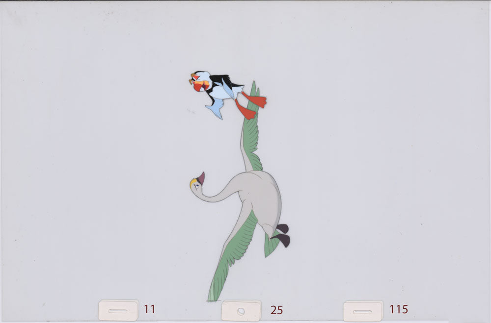 Art Cel Swan and Puffin (Sequence 11-25)