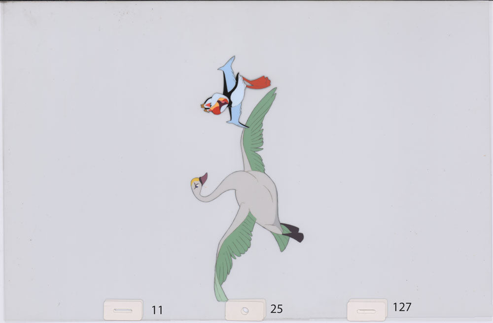 Art Cel Swan and Puffin (Sequence 11-25)